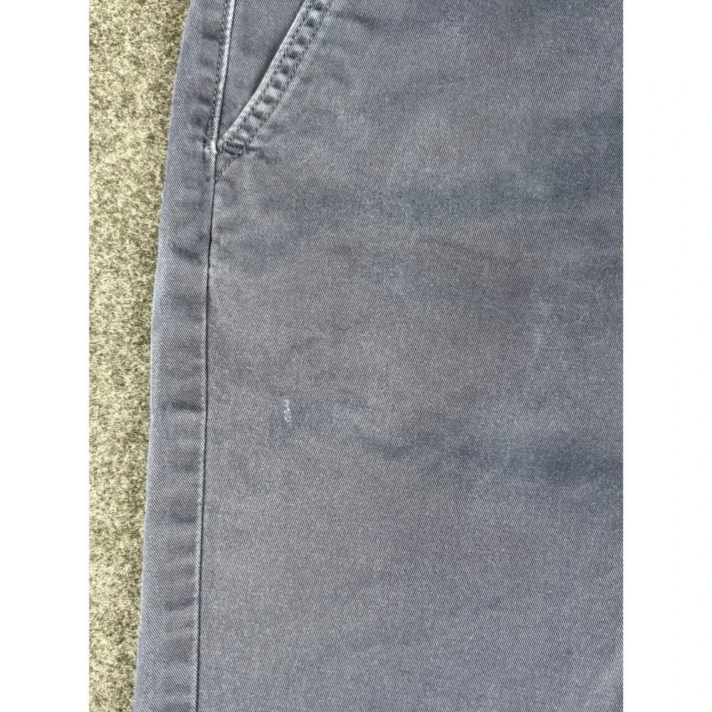Levis Mens Chino Pants Navy Blue Straight Leg Cotton Twill W34 L34 18201-0037
